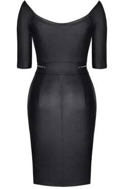 Demoniq - Kleid aus Kunstleder