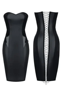 Demoniq - Kleid Ellen DE739278M schwarz