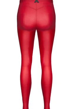 Demoniq - Leggings Brilidia rot