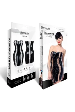 Demoniq - Minikleid Astrid schwarz