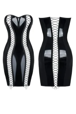 Demoniq - Minikleid Astrid schwarz