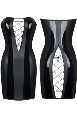 Demoniq - Minikleid Irma DE739283M schwarz