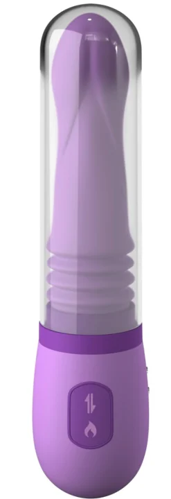 For her - Vibrator mit Stoß- und Rotationsfunktion