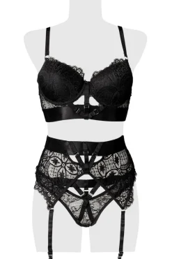 Grey Velvet - 3-teiliges Erotikset
