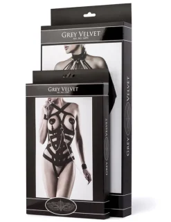 Grey Velvet - 3-teiliges Lingerie-Set