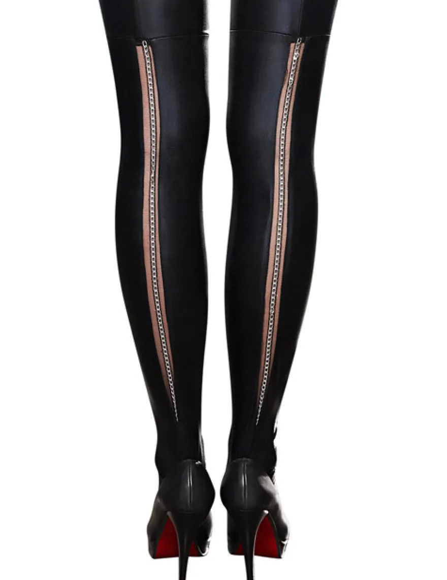 7Heaven - Straps-Strümpfe A0190 7H698946M schwarz