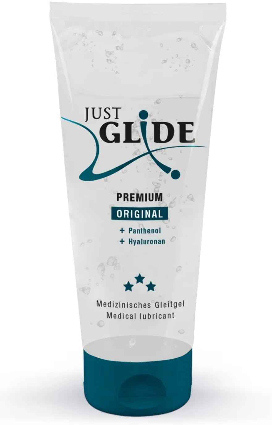 Just Glide - Premium Gleitgel mit Hyaluron und Panthenol 200ml