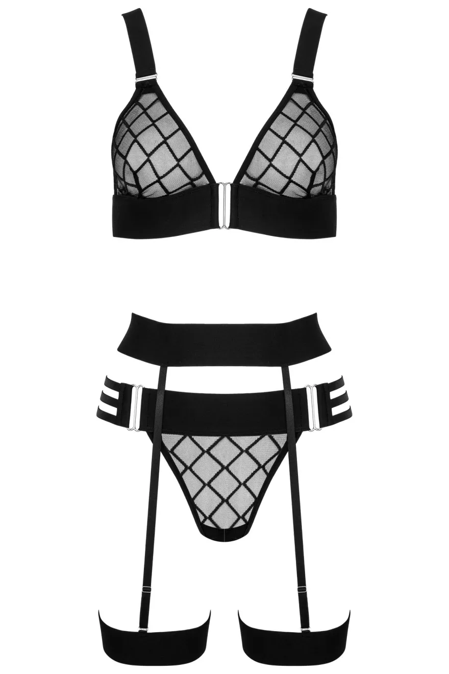 Kotek - Dessous Set aus Netzmaterial