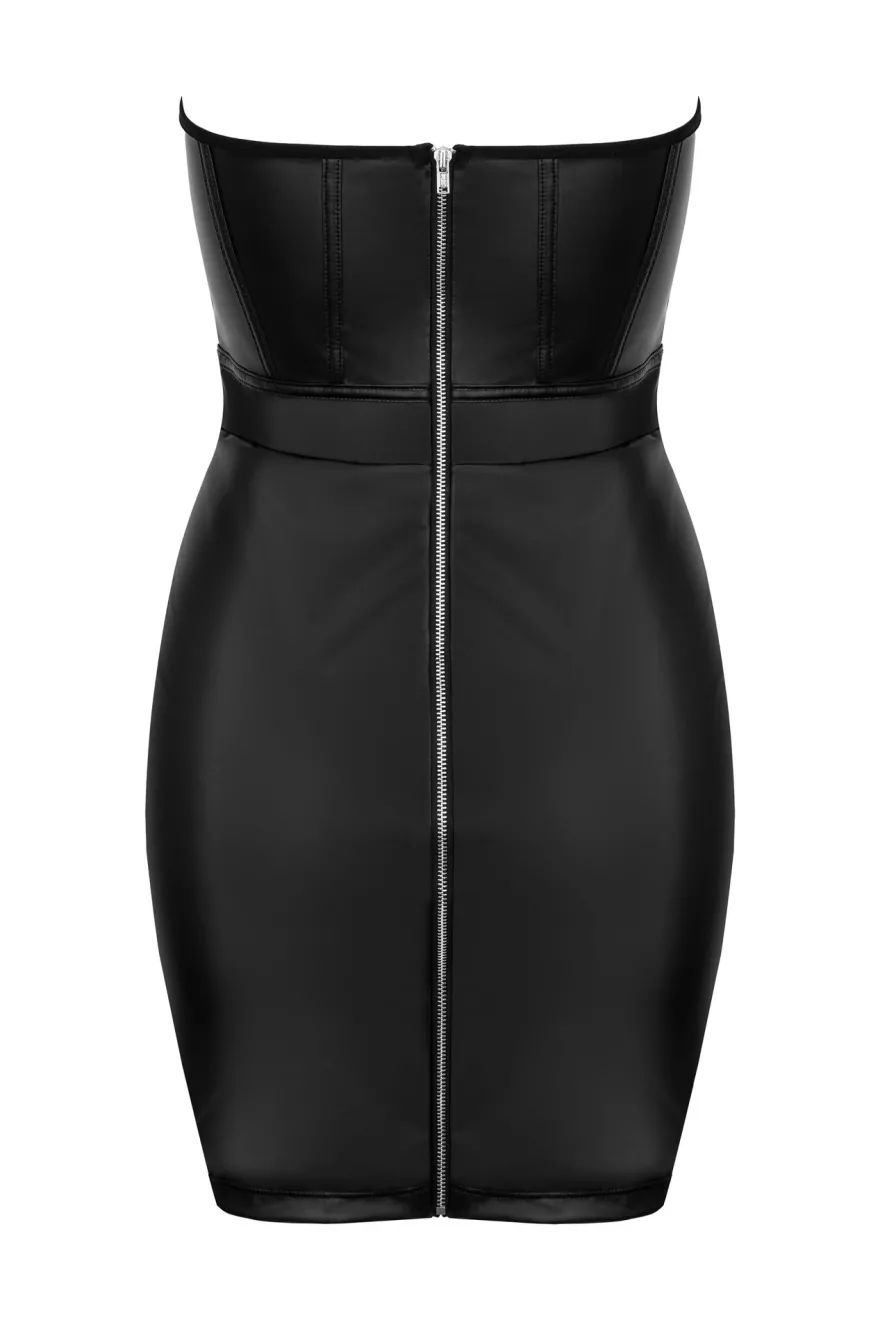 Kotek - Wetlook Kleid Blackelia