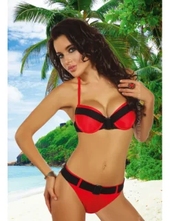 LivCo Corsetti - FAWILA BH und Panty LC 19059r rot