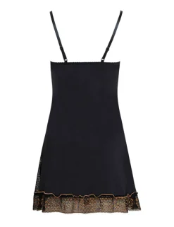 LivCo Corsetti - SARENA Negligeé und Panty LC 90239 schwarz