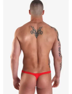LOOK ME - Männer Ministring 99-01 LM99-01RED rot