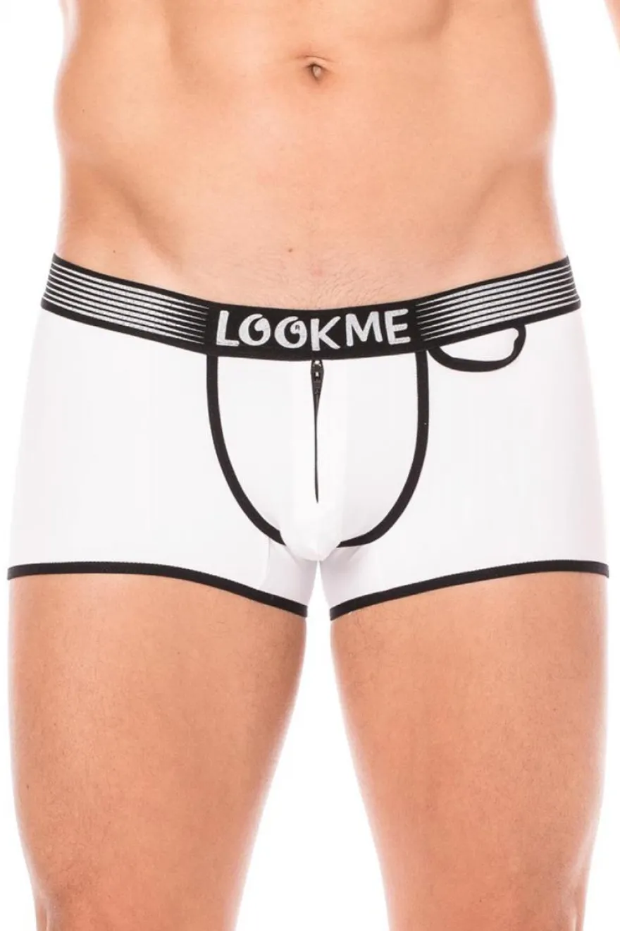 Look Me - Panty aus dehnbarem Material mit Reißverschluss