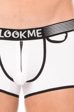 Look Me - Panty aus dehnbarem Material mit Reißverschluss