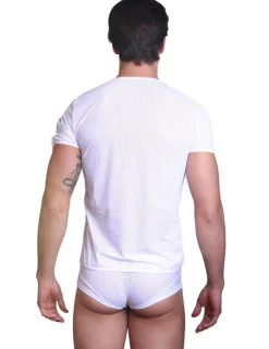 LOOK ME - T-Shirt the Shadow LM36-81WHT weiß