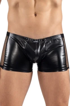 Look Me - Wetlook Boxer mit Netzmaterial