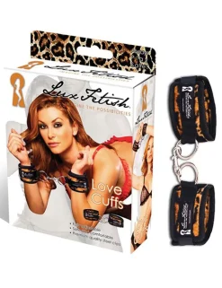 Lux Fetish - Love Cuffs leo