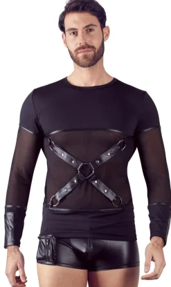 NEK - Herren Longsleeve mit Powernet & Brustharness