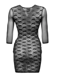 Noir Handmade - schwarzes Tüll Kleid FLIRTY F113B+