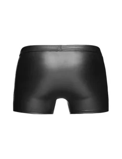 Noir Handmade - Wetlook Shorts mit Reißverschluss