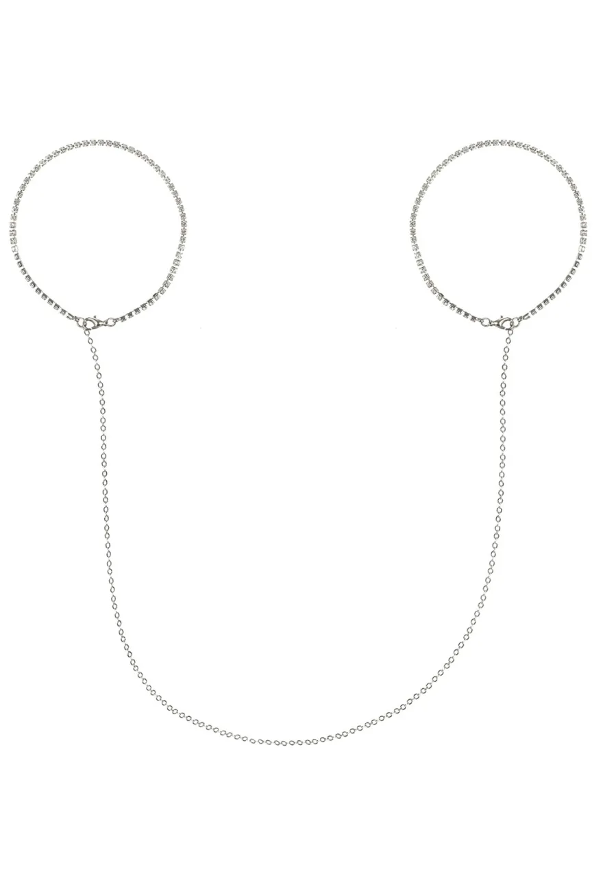 Obsessive - Bijou Deluxe Handschellen silber 907