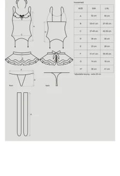 Obsessive - Housemaid 5tlg Costume