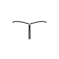 Obsessive - Ouvert String mit Riemchen