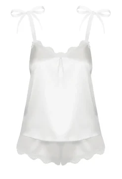 Obsessive - Prima Neve Top & Panty weiß