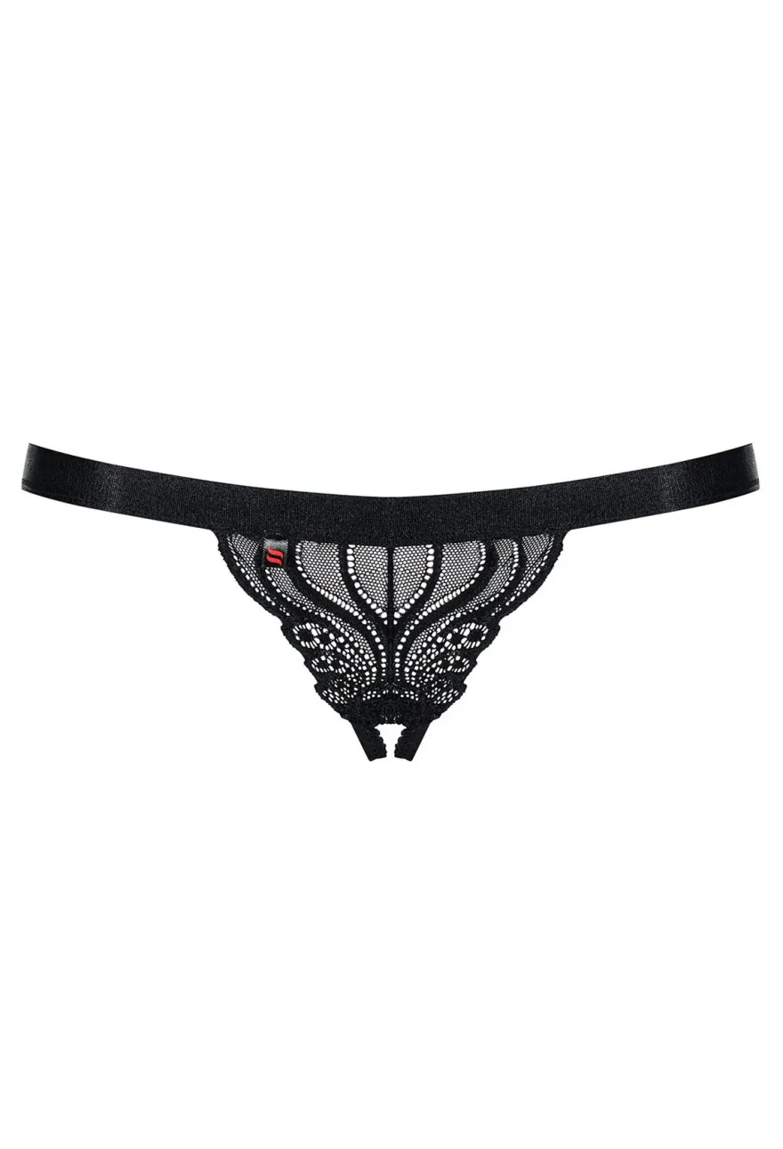 Obsessive - Spitzen Ouvert-String