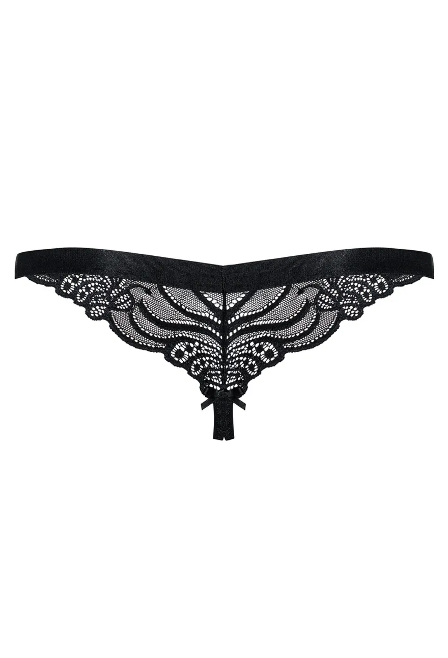 Obsessive - Spitzen Ouvert-String