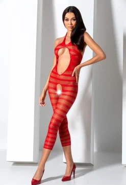 Passion - Bodystocking BS081 rot