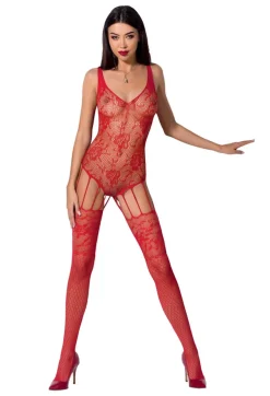 Passion Exklusiv - Bodystocking BS074 red