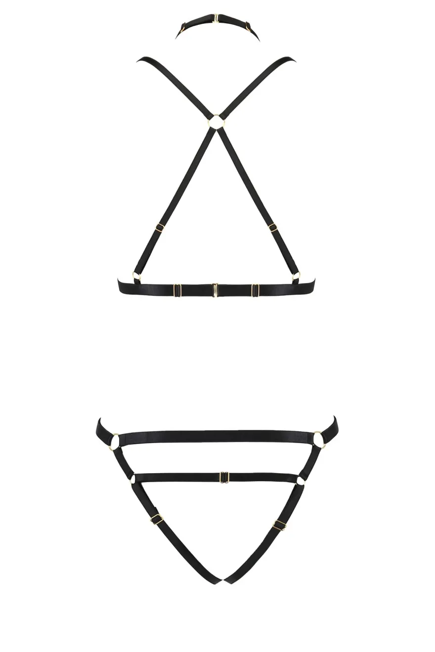 Passion Exklusiv - Kelis 2tlg Set black