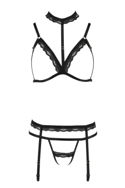 Passion Exklusiv - Shelly 3tlg Set black