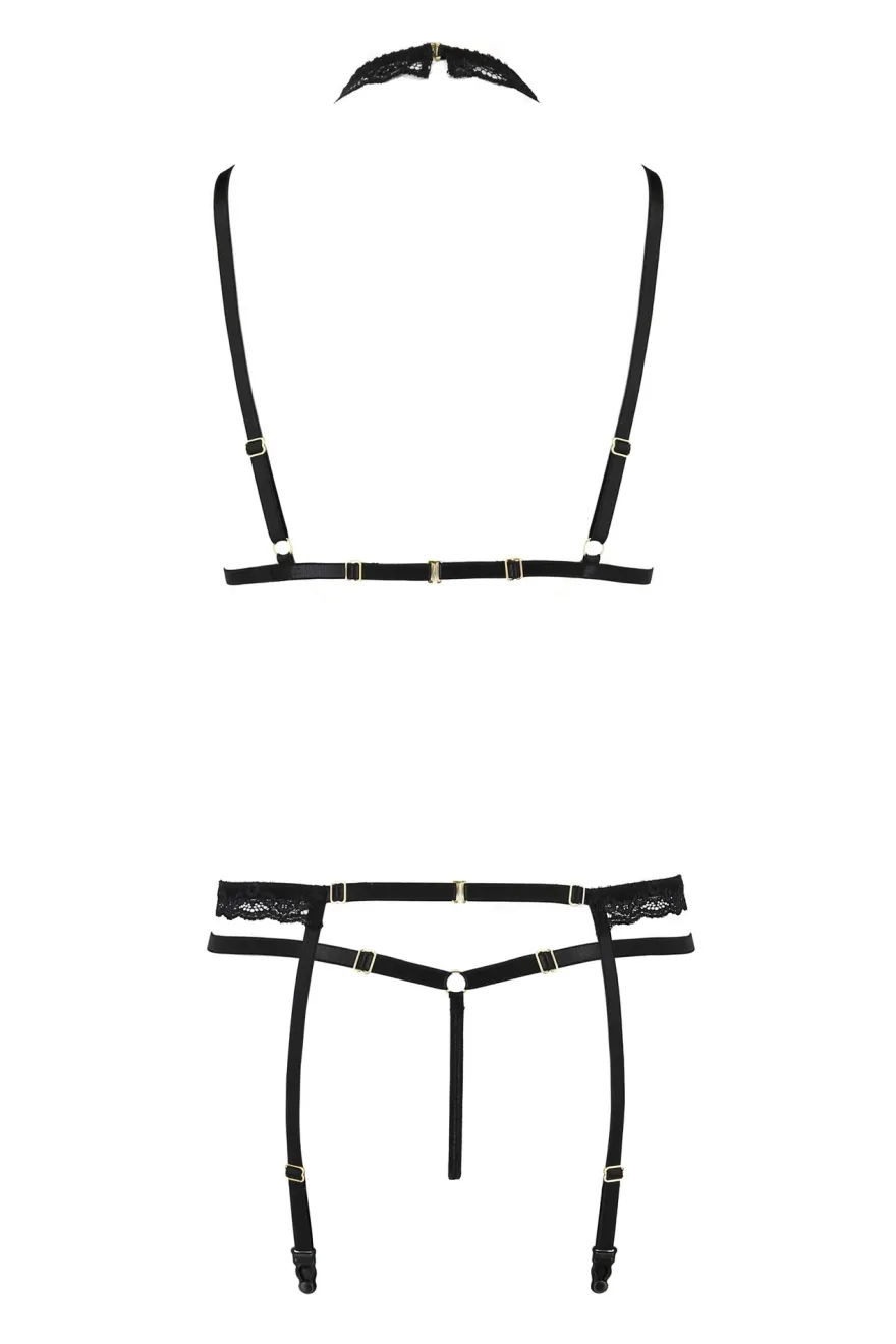 Passion Exklusiv - Shelly 3tlg Set black