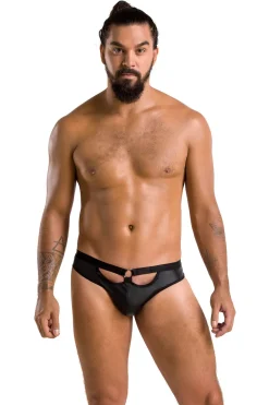 Passion - Herren Mattlook Slip mit offenem Po
