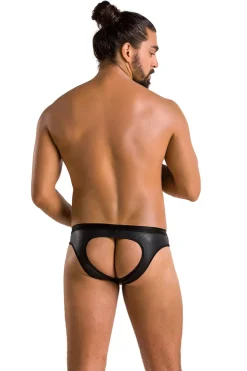 Passion - Herren Mattlook Slip mit offenem Po