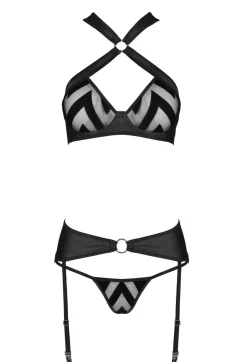 Passion - Hima 3-tlg. Straps Set schwarz