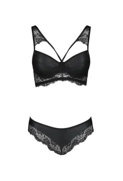 Passion - Loona 2-tlg. Dessous Set schwarz
