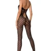 Passion - schwarzer Bodystocking BS065 von