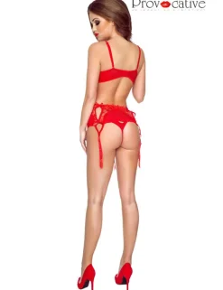 Provocative Dessous - Romance a Deux Set PR104812M rot