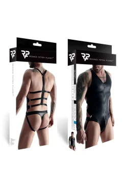 Regnes Fetish Planet - Body-String SET-021 schwarz