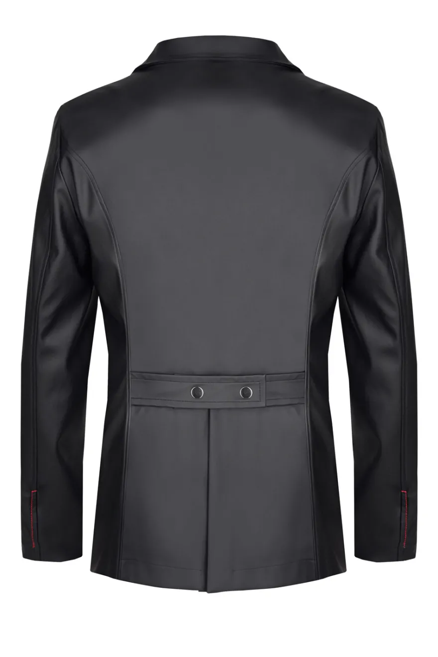 Regnes Fetish Planet - Herren Jacke im edlen Matt-Look