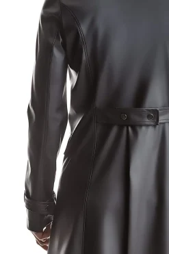 Regnes Fetish Planet - Herren Mantel im edlen Matt-Look