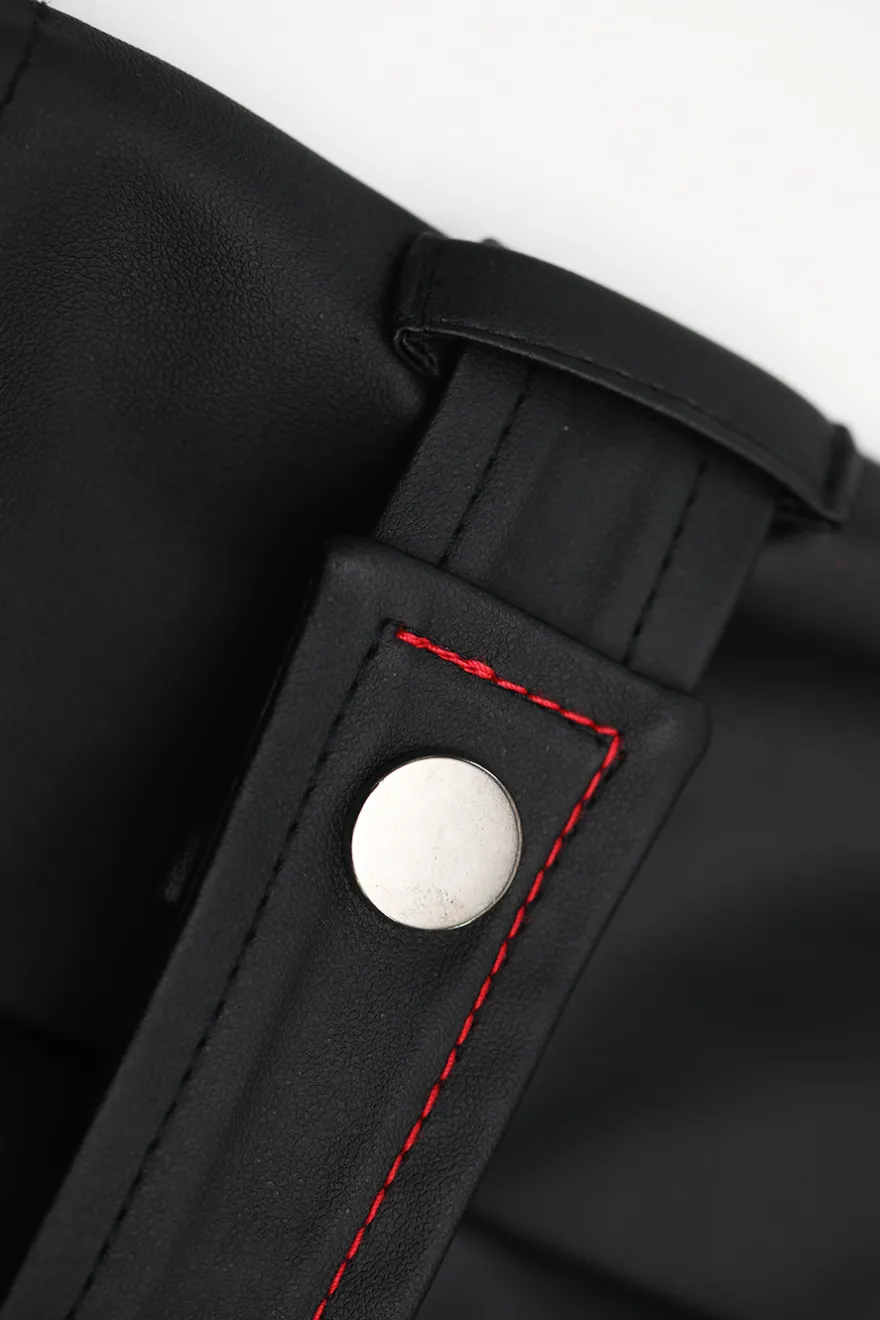 Regnes Fetish Planet - Herren Mantel im edlen Matt-Look