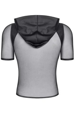 Regnes Fetish Planet - Kapuzen Shirt aus Netz