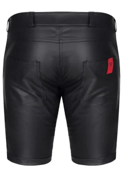 Regnes Fetish Planet - Lange Wetlook Herren-Shorts