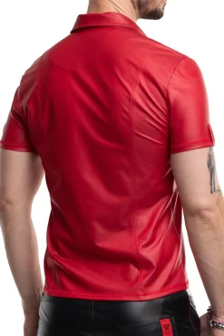 Regnes Fetish Planet - Polo Shirt mit Reißverschluss