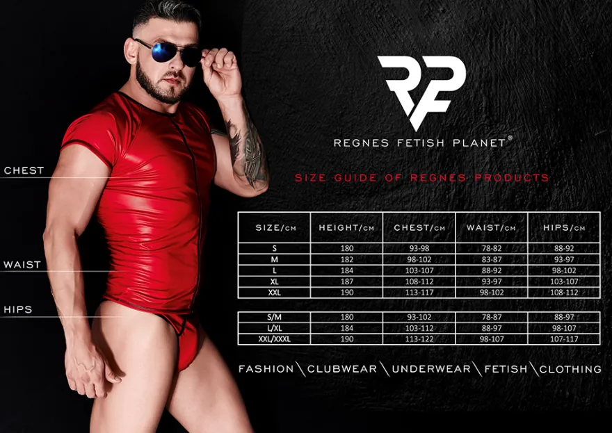Regnes Fetish Planet - String BRI006 weiß
