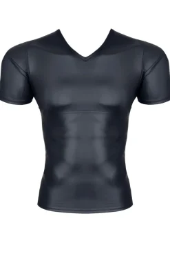 Regnes Fetish Planet - Wetlook T-Shirt kurzärmlig schwarz